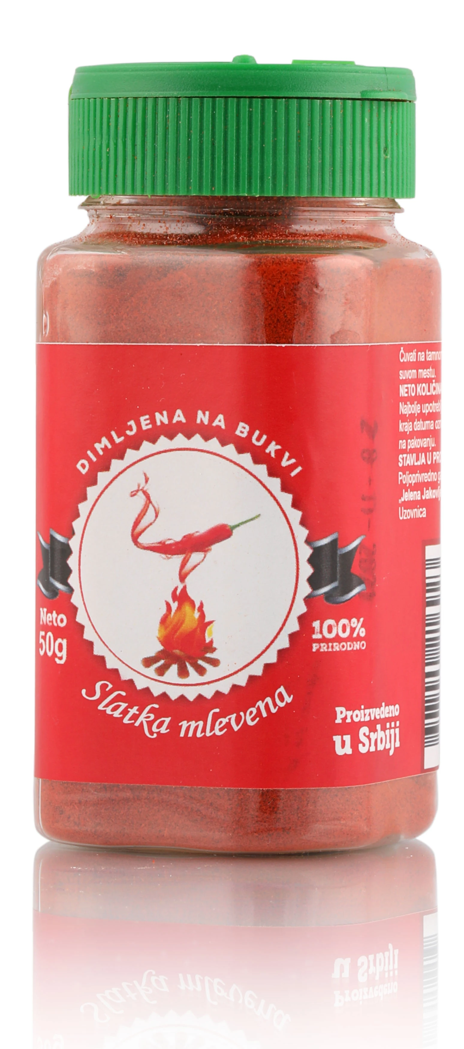 Paprika dimljena mlevena slatka 50 g Gazdinstvo Jakovljević